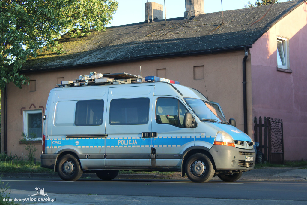 Potrącenie pieszego na Płockiej