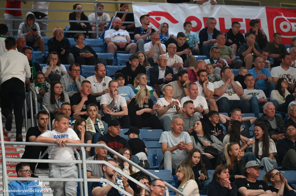 Kibice ma meczu Anwil vs. MKS Dąbrowa Górnicza