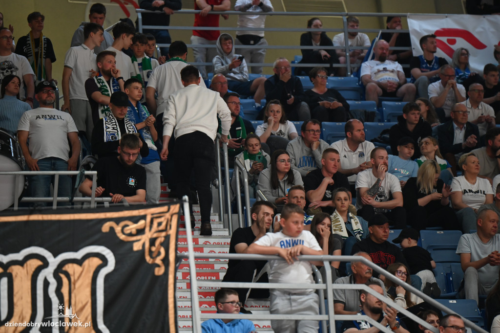 Kibice ma meczu Anwil vs. MKS Dąbrowa Górnicza