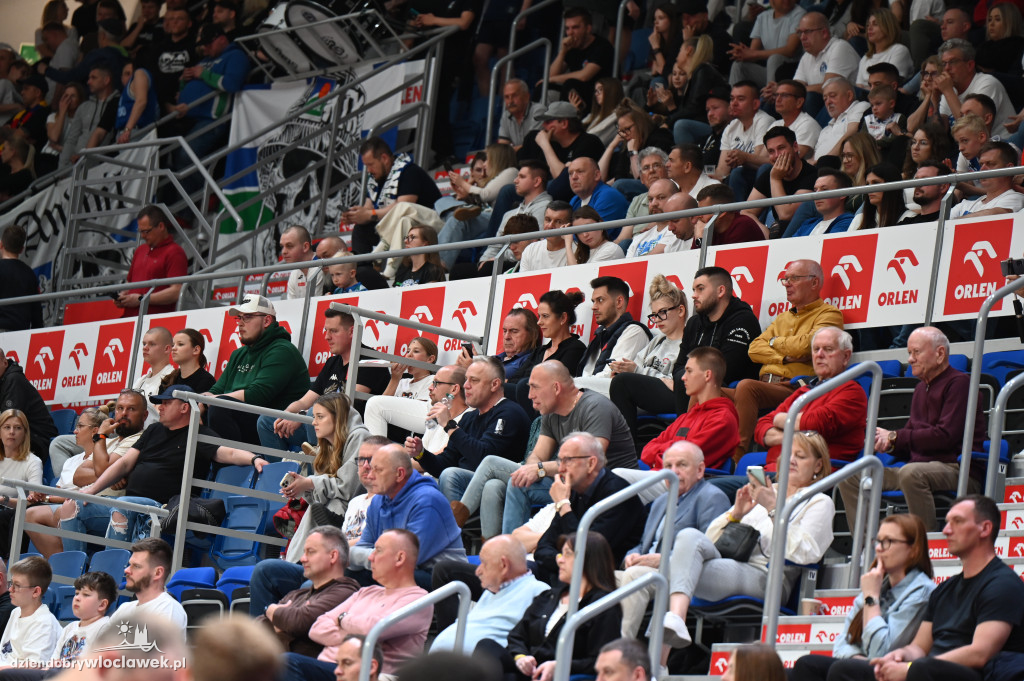 Kibice ma meczu Anwil vs. MKS Dąbrowa Górnicza