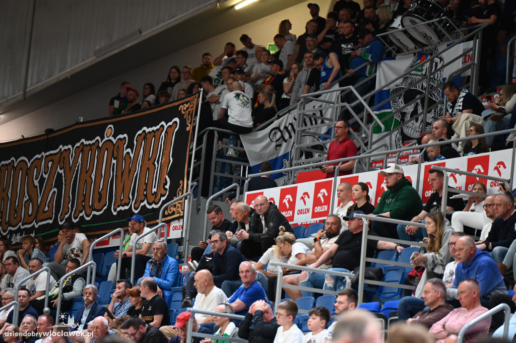 Kibice ma meczu Anwil vs. MKS Dąbrowa Górnicza