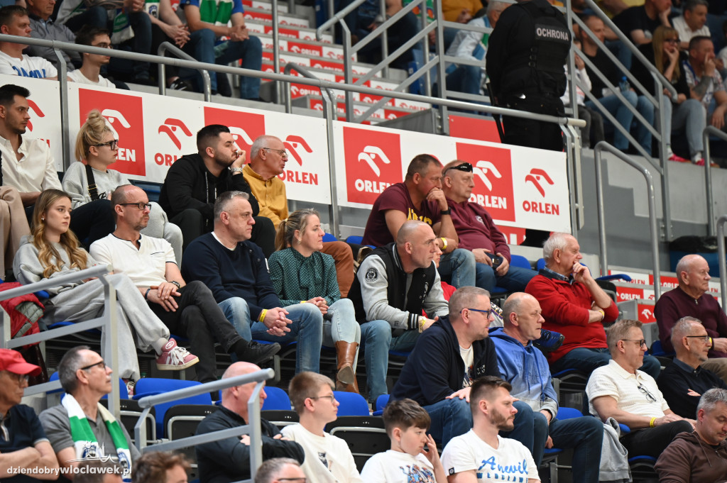Kibice ma meczu Anwil vs. MKS Dąbrowa Górnicza