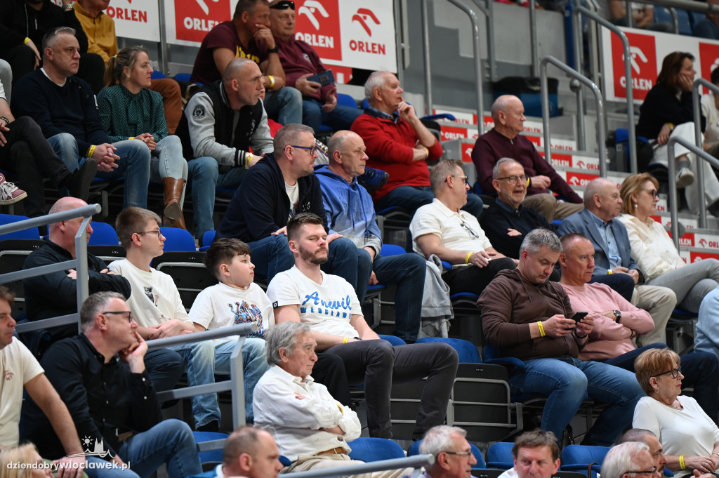 Kibice ma meczu Anwil vs. MKS Dąbrowa Górnicza