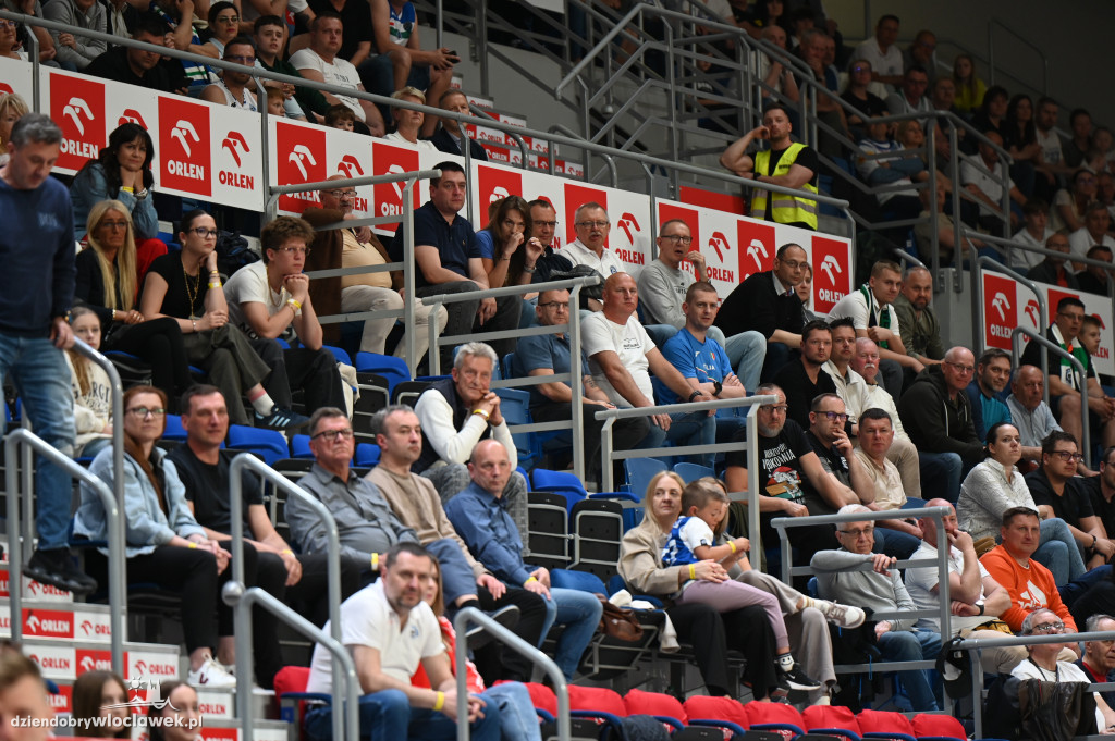 Kibice ma meczu Anwil vs. MKS Dąbrowa Górnicza