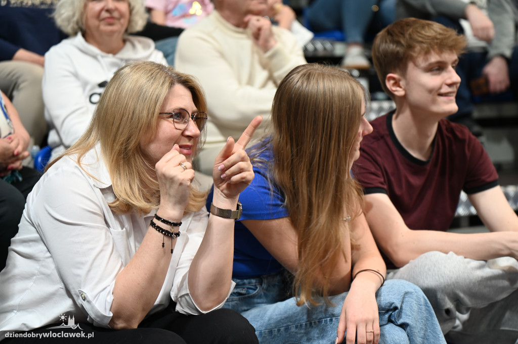 Kibice ma meczu Anwil vs. MKS Dąbrowa Górnicza