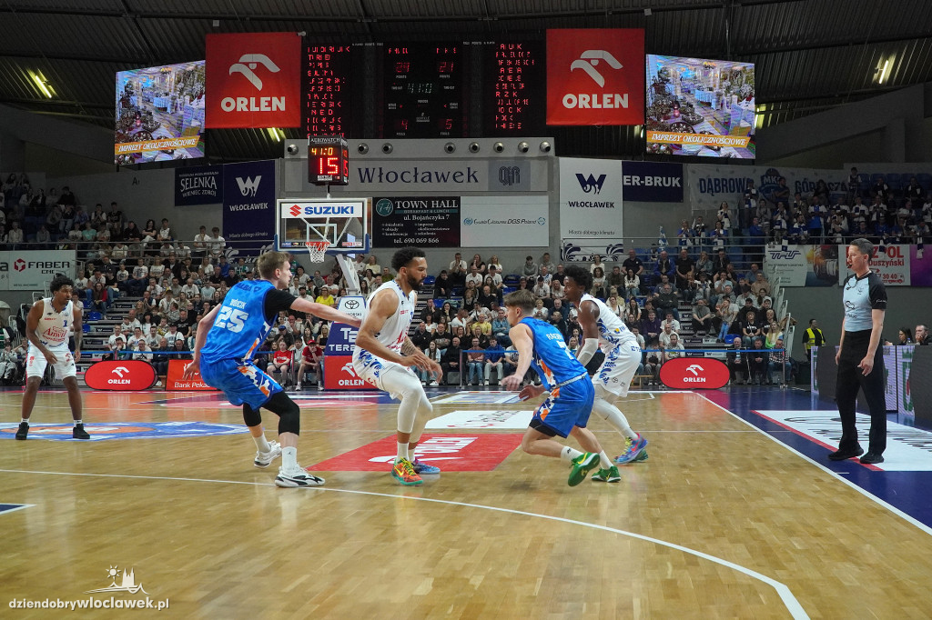 Anwil - MKS Dąbrowa Górnicza 95:91