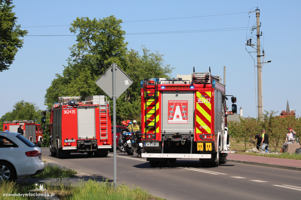 Zderzenie dwóch aut w Szpetalu Górnym