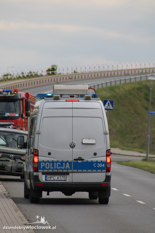 Zderzenie trzech samochodów osobowych w Nowej Wsi