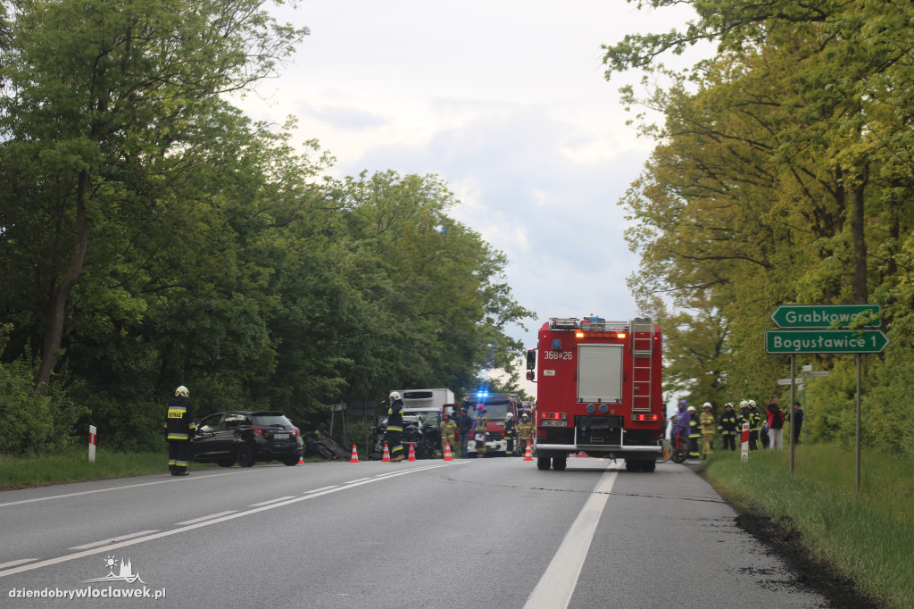 Wypadek w Bogusławicach