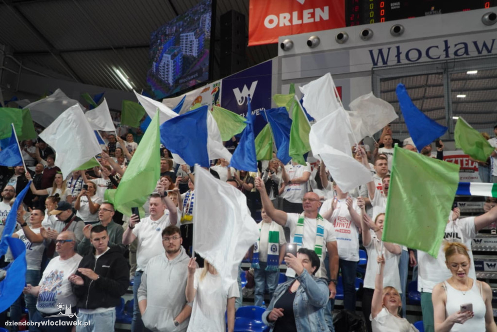 Kibice na meczu Anwil vs. Polski Cukier Toruń