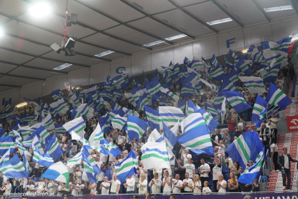 Kibice na meczu Anwil vs. Polski Cukier Toruń