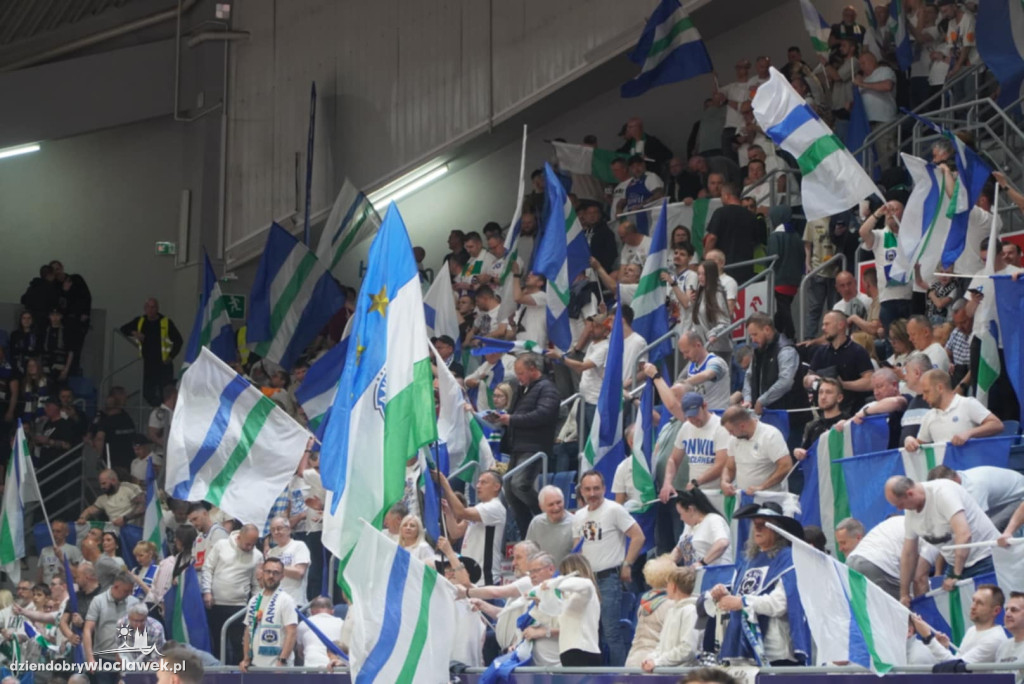 Kibice na meczu Anwil vs. Polski Cukier Toruń