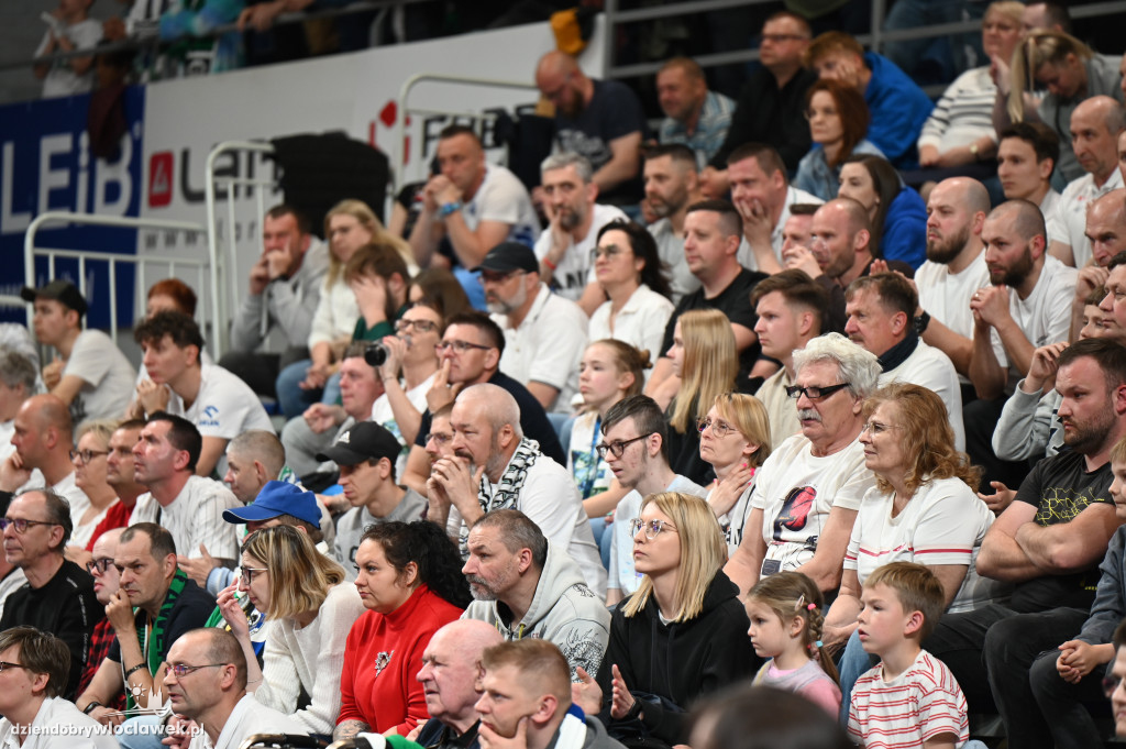 Kibice na meczu Anwil vs. Polski Cukier Toruń
