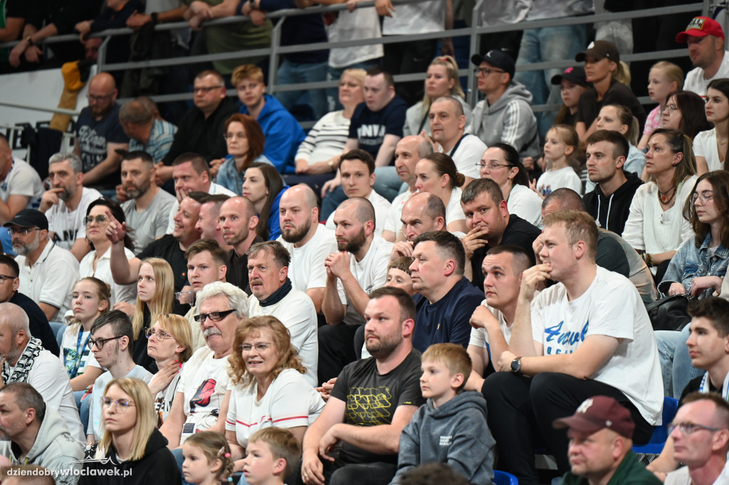 Kibice na meczu Anwil vs. Polski Cukier Toruń
