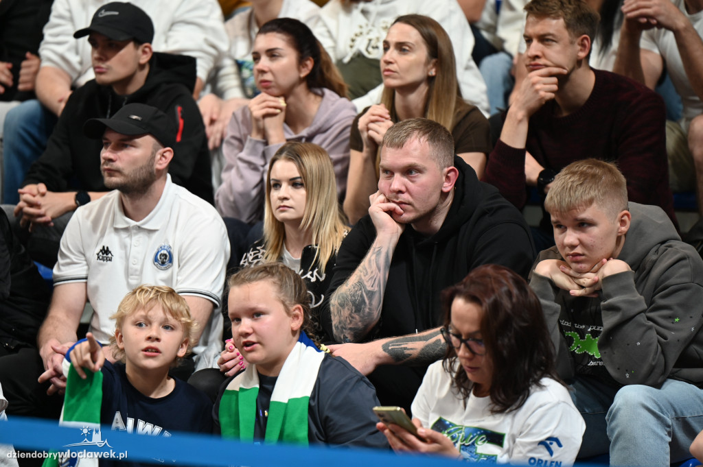 Kibice na meczu Anwil vs. Polski Cukier Toruń