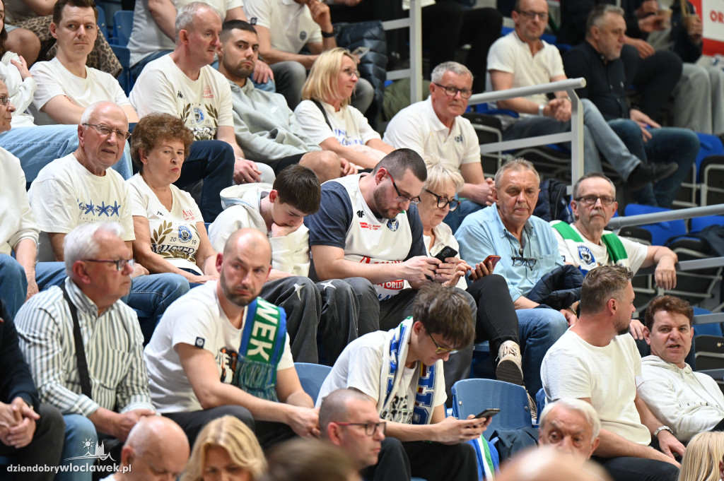 Kibice na meczu Anwil vs. Polski Cukier Toruń