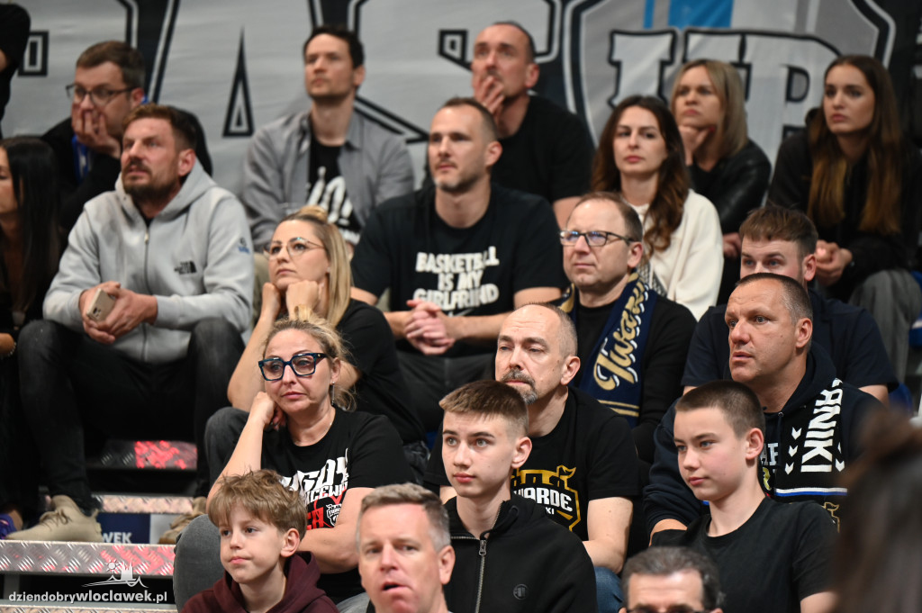 Kibice na meczu Anwil vs. Polski Cukier Toruń