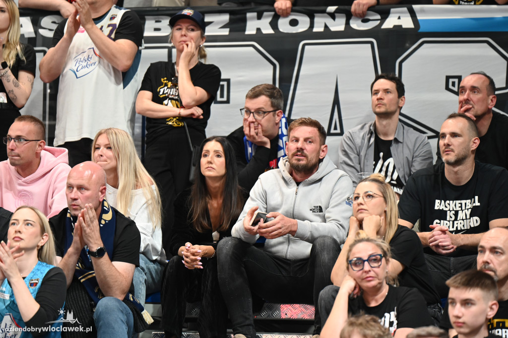 Kibice na meczu Anwil vs. Polski Cukier Toruń