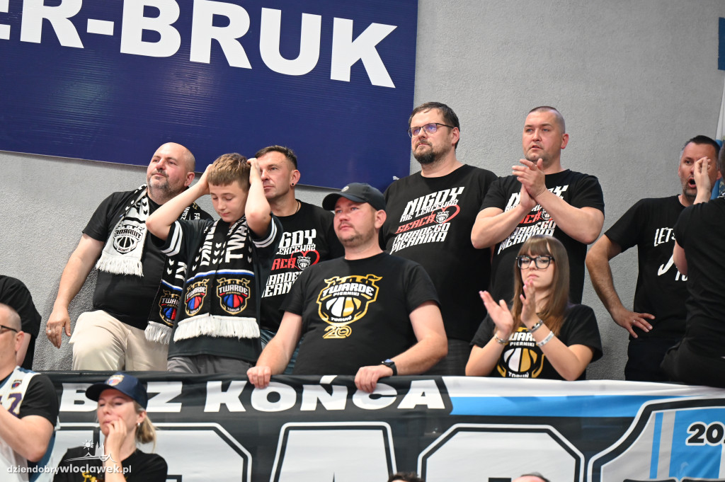 Kibice na meczu Anwil vs. Polski Cukier Toruń