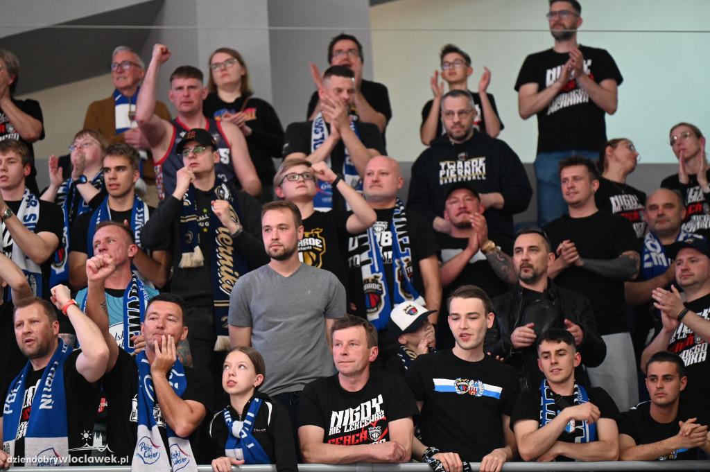 Kibice na meczu Anwil vs. Polski Cukier Toruń