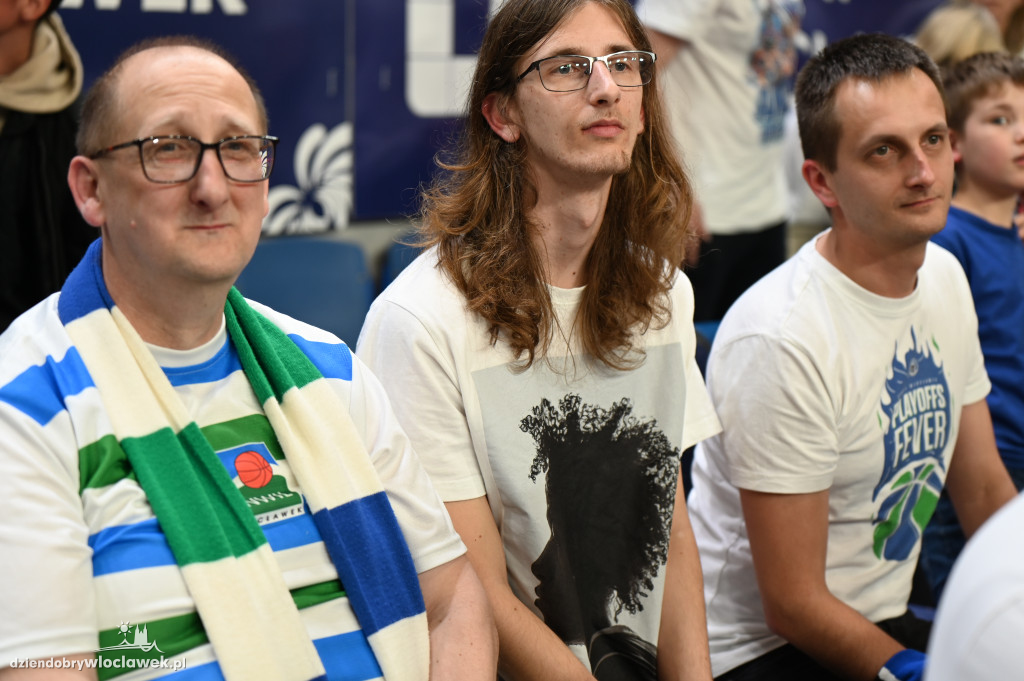 Kibice na meczu Anwil vs. Polski Cukier Toruń