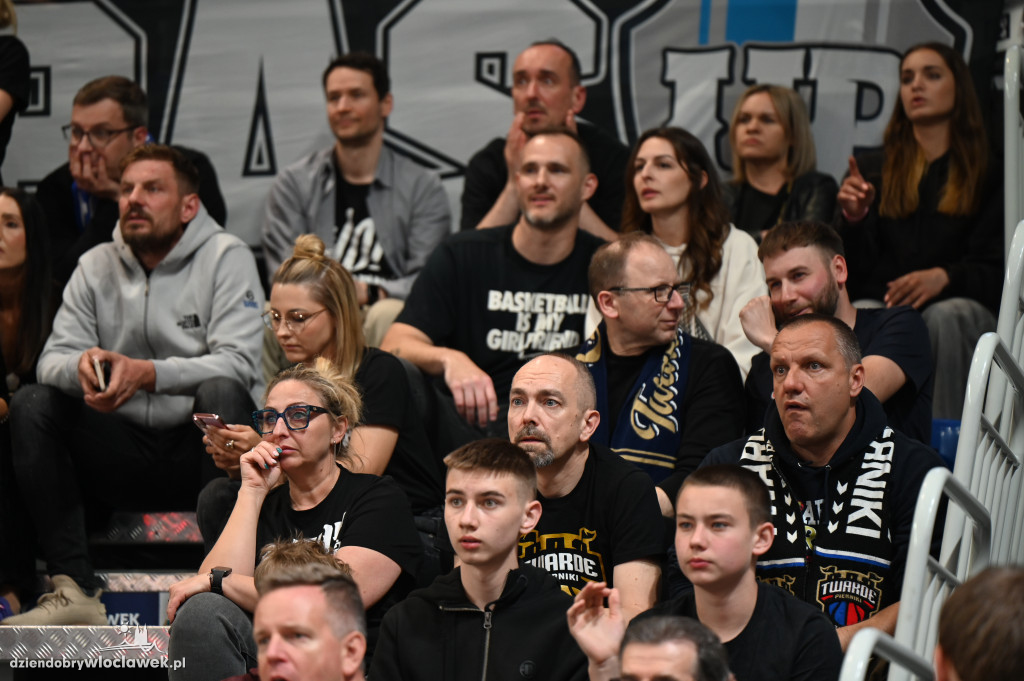 Kibice na meczu Anwil vs. Polski Cukier Toruń