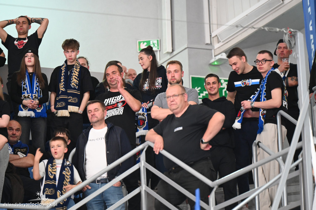 Kibice na meczu Anwil vs. Polski Cukier Toruń