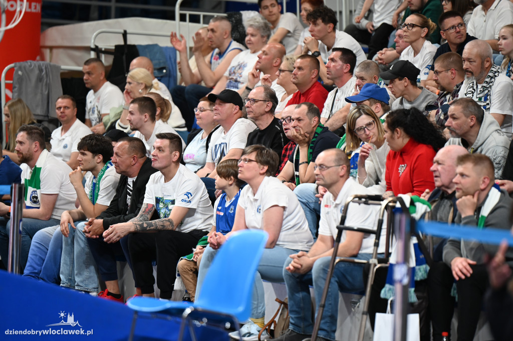 Kibice na meczu Anwil vs. Polski Cukier Toruń