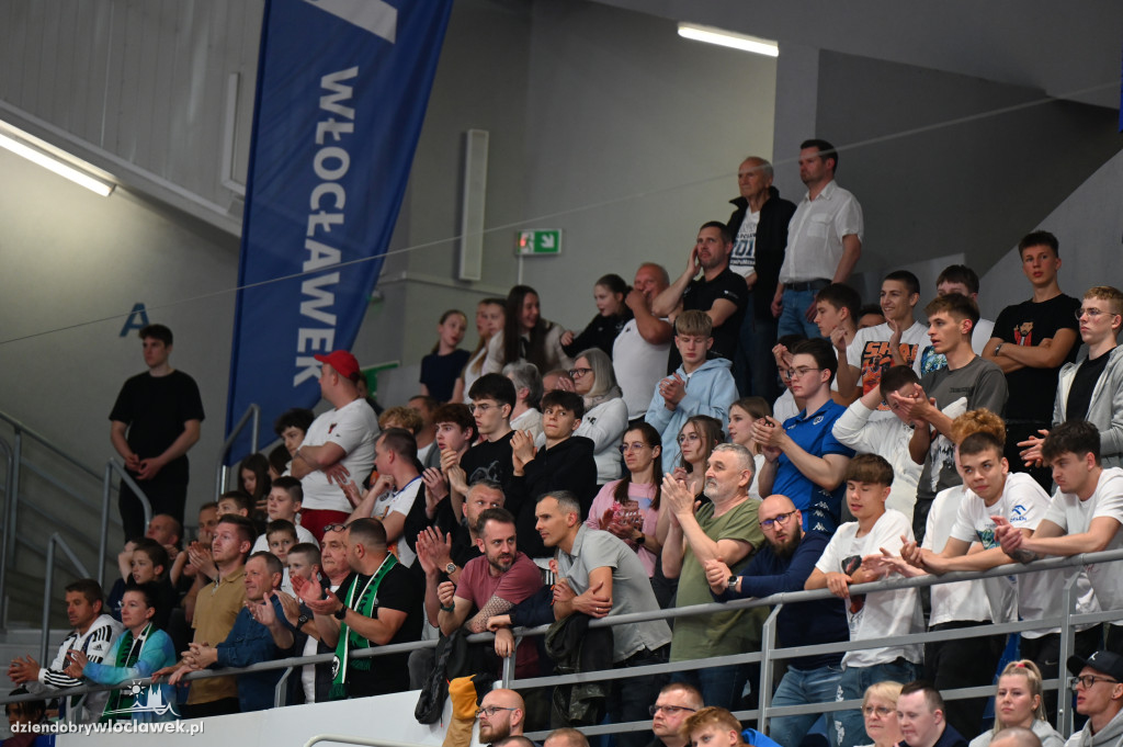 Kibice na meczu Anwil vs. Polski Cukier Toruń