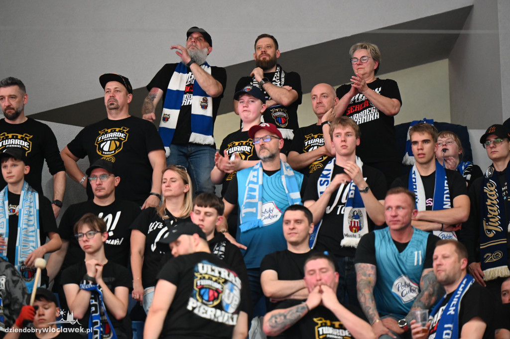 Kibice na meczu Anwil vs. Polski Cukier Toruń