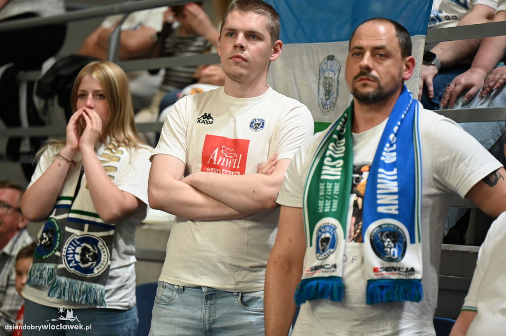 Kibice na meczu Anwil vs. Polski Cukier Toruń
