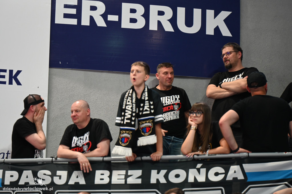 Kibice na meczu Anwil vs. Polski Cukier Toruń