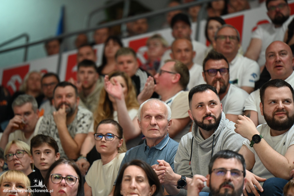 Kibice na meczu Anwil vs. Polski Cukier Toruń