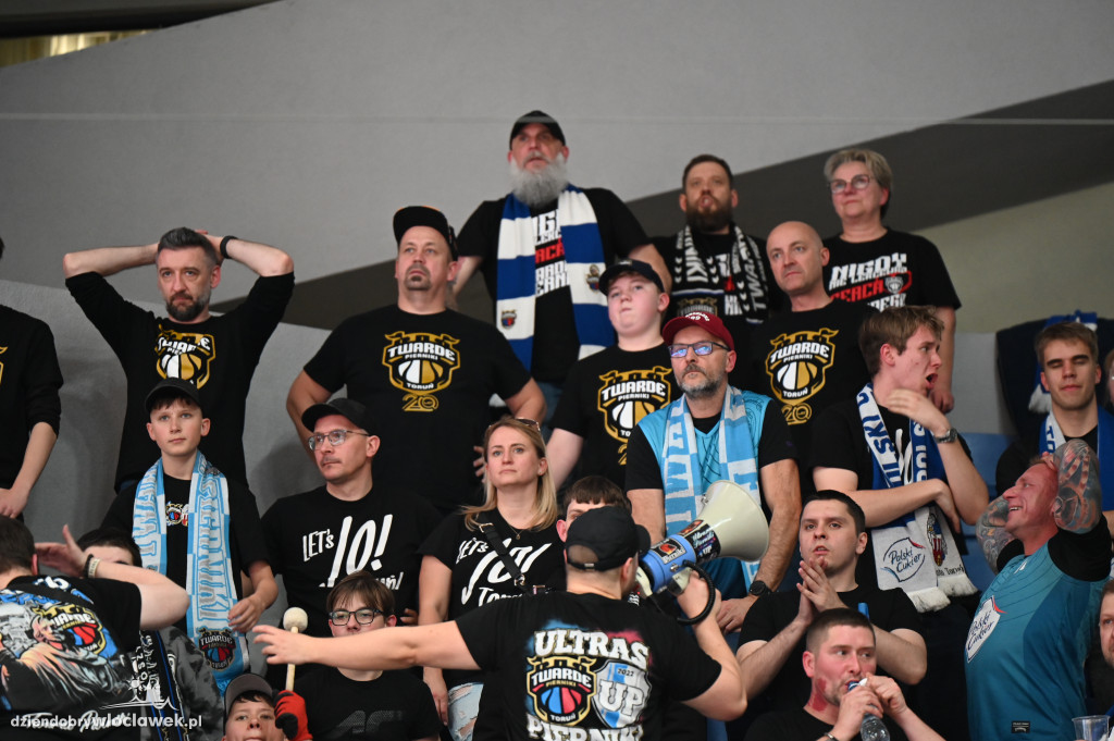 Kibice na meczu Anwil vs. Polski Cukier Toruń