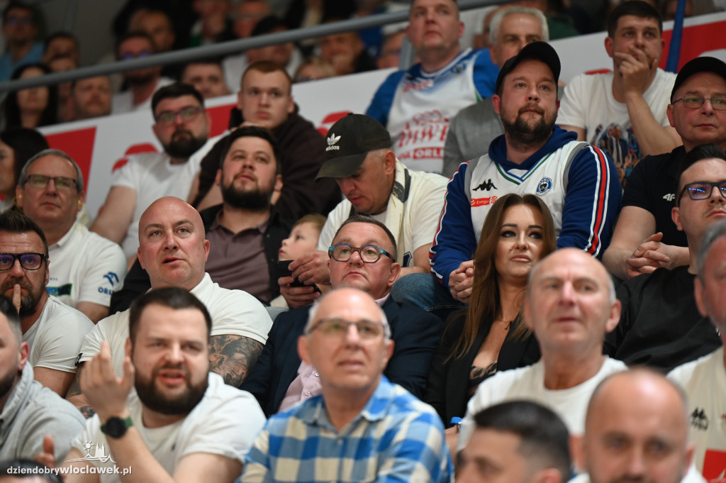 Kibice na meczu Anwil vs. Polski Cukier Toruń