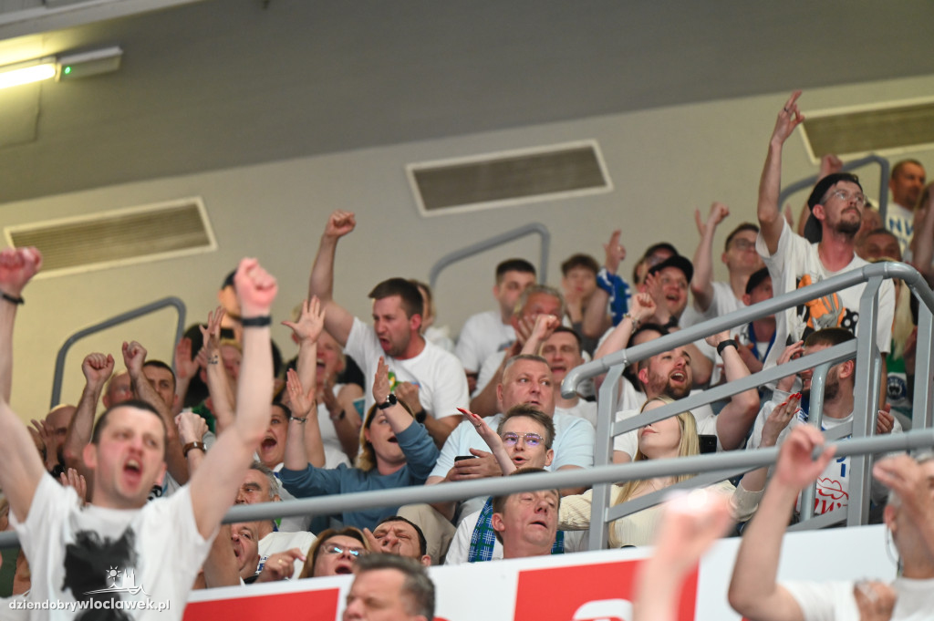 Kibice na meczu Anwil vs. Polski Cukier Toruń