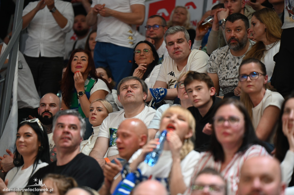 Kibice na meczu Anwil vs. Polski Cukier Toruń
