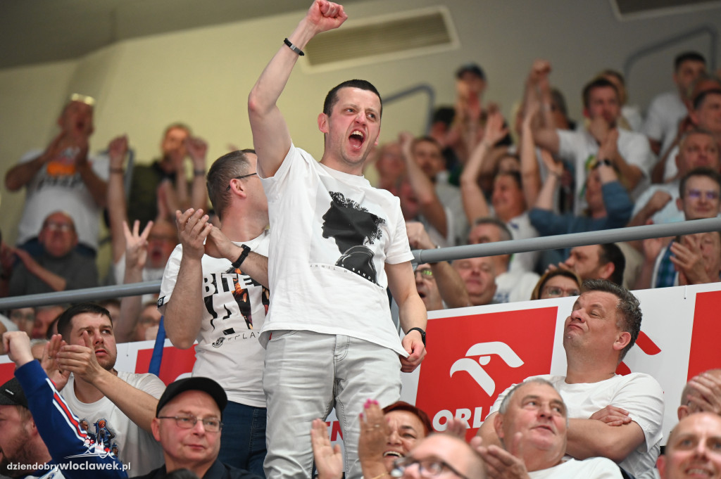 Kibice na meczu Anwil vs. Polski Cukier Toruń