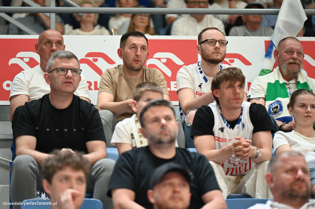 Kibice na meczu Anwil vs. Polski Cukier Toruń