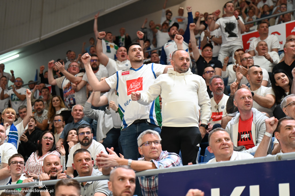 Kibice na meczu Anwil vs. Polski Cukier Toruń