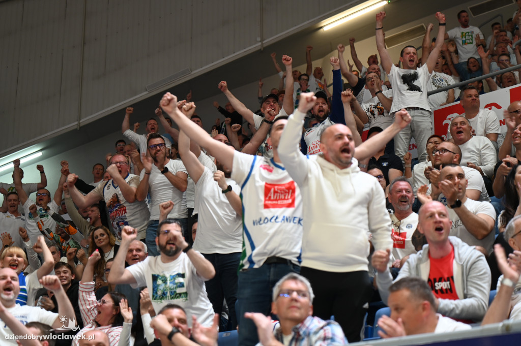 Kibice na meczu Anwil vs. Polski Cukier Toruń