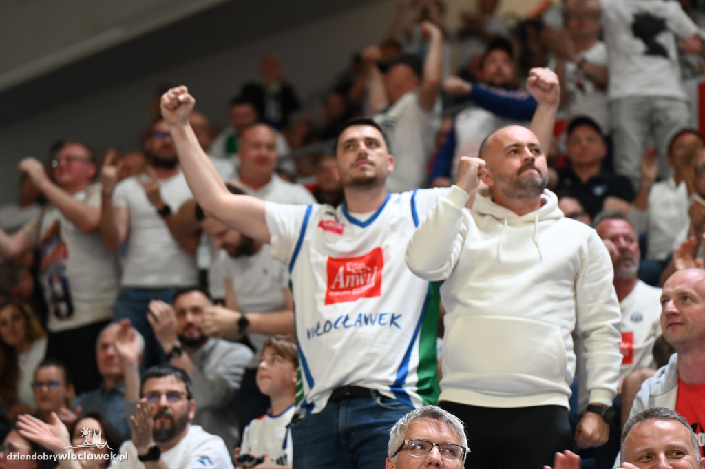 Kibice na meczu Anwil vs. Polski Cukier Toruń