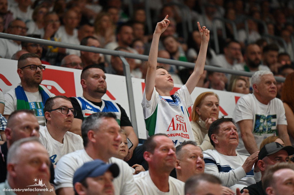 Kibice na meczu Anwil vs. Polski Cukier Toruń