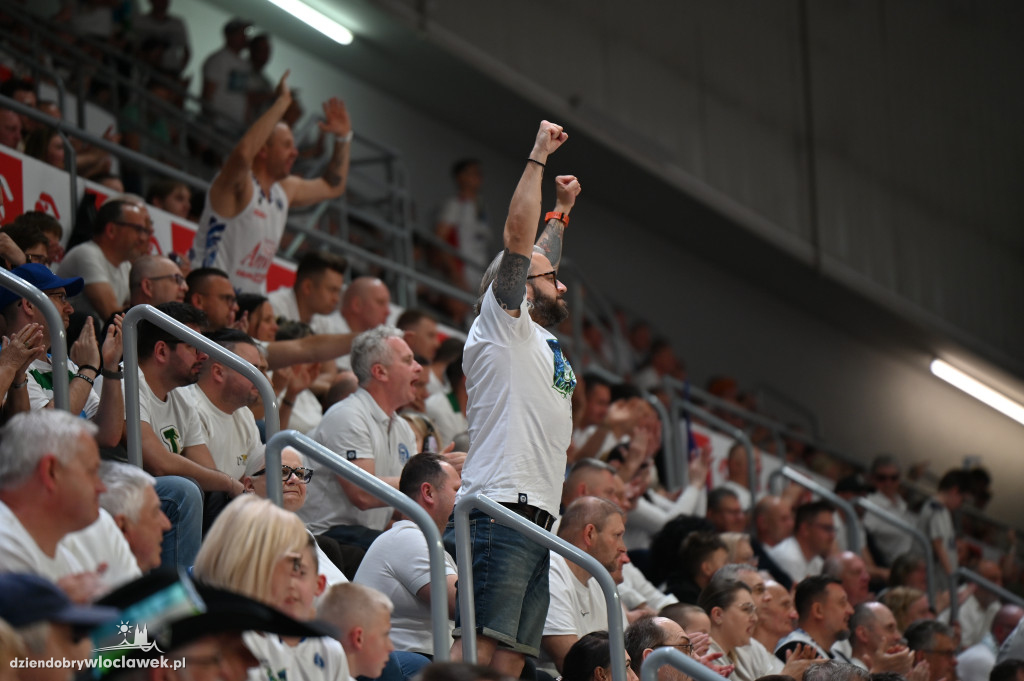 Kibice na meczu Anwil vs. Polski Cukier Toruń