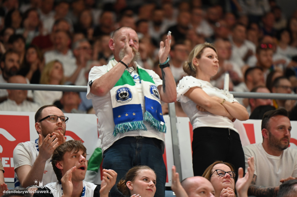 Kibice na meczu Anwil vs. Polski Cukier Toruń
