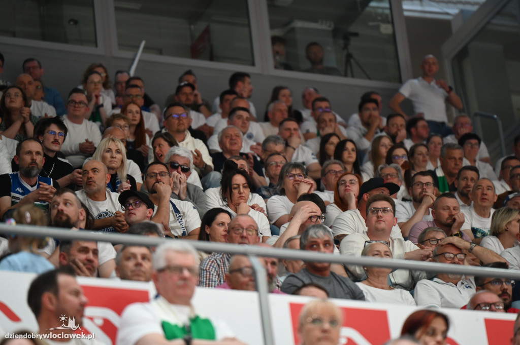Kibice na meczu Anwil vs. Polski Cukier Toruń