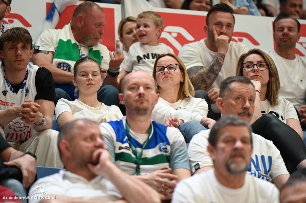 Kibice na meczu Anwil vs. Polski Cukier Toruń