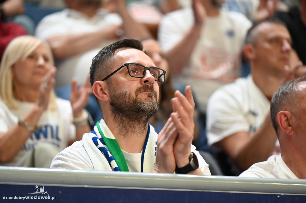 Kibice na meczu Anwil vs. Polski Cukier Toruń