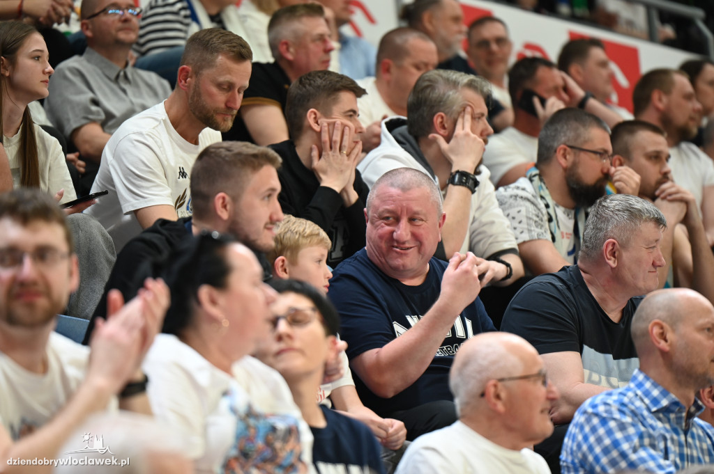 Kibice na meczu Anwil vs. Polski Cukier Toruń