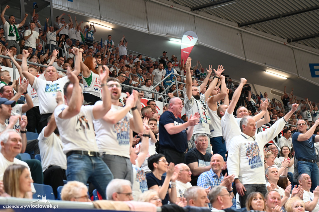 Kibice na meczu Anwil vs. Polski Cukier Toruń